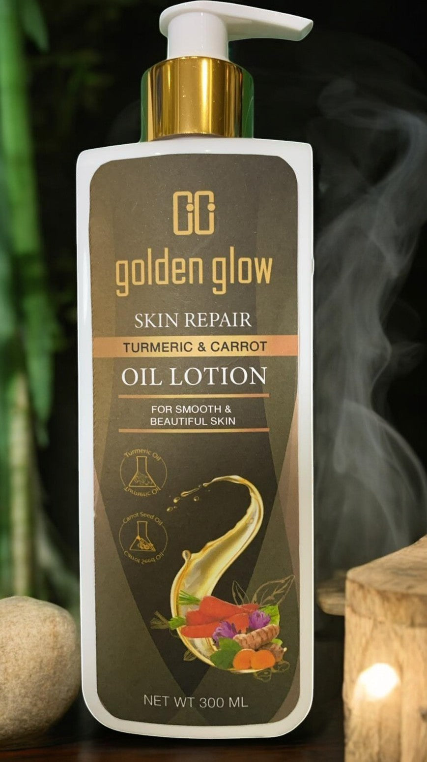 Golden Glow Turmeric & Carrot Oil Lotion